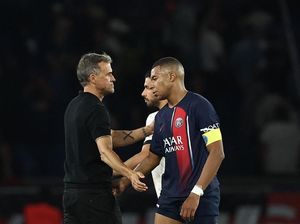 PSG Tumbang dari Nice, Enrique: Lawan Kami Tim Bagus