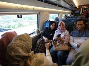 Ini Jadwal Operasi Kereta Cepat saat Uji Coba Gratis