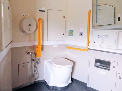 Nyaman! Intip Toilet Penumpang Kereta Cepat Jakarta-Bandung