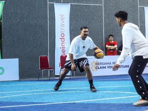 Melihat Geliat Bola Basket Jalanan Streetball di Medan