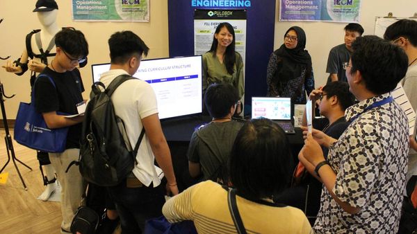 Suasana Sampoerna University Futurisme Open Day 2023