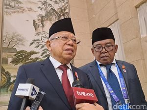 Wapres Maruf Kunker ke Papua Usai Groundbreaking Masjid-RS di Makassar