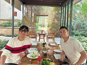 Kekompakan Andre Taulany saat Kulineran Bareng Raffi Ahmad dan The Prediksi