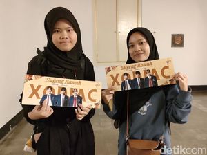 Tak Kebagian Tiket, Fans XODIAC Rela Nunggu di Puro Mangkunegaran Solo