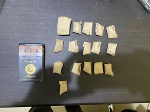 Pria di Binjai Ditangkap Saat Asik Bungkus Daun Ganja Kering