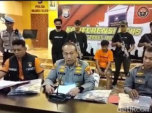 Pria Serang 2 Warga Makassar Pakai Busur Panah Ditangkap, 5 Orang Buron Pria Serang 2 Warga Makassar Pakai Busur Panah Ditangkap, 5 Orang Buron