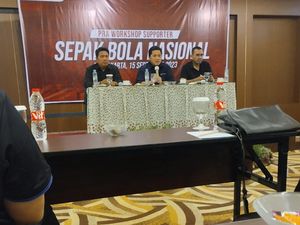 Erick Thohir Duduk Bareng Pimpinan Suporter, Singgung Stadion Markas PSM Erick Thohir Duduk Bareng Pimpinan Suporter, Singgung Stadion Markas PSM