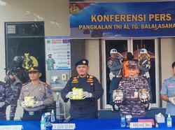 Pria Asal Surabaya Ditangkap, 3 Kali Jemput Sabu dari Malaysia Lewat Asahan