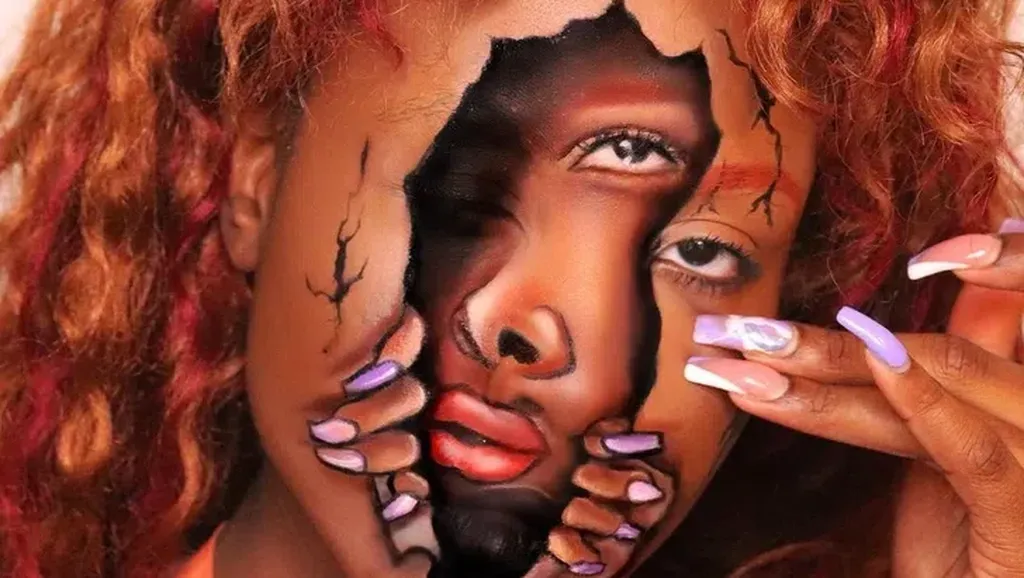 Bukan Photoshop! Kerennya Makeup Seni 3D di Wajah Bukan Photoshop! Kerennya Makeup Seni 3D di Wajah