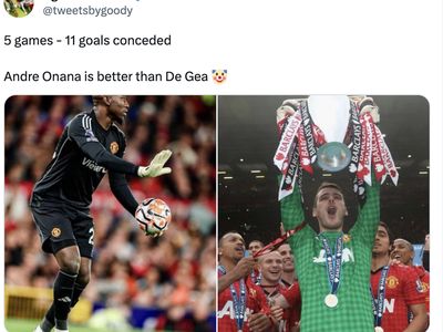 Meme Kocak Onana Tak Bisa Selamatkan Apa-apa