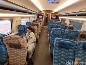 Mewah! Begini Penampakan Interior Kereta Cepat Jakarta Bandung