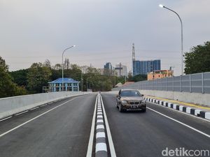 Mulus... Begini Akses Jalan Menuju Stasiun Kereta Cepat Halim