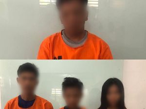 4 Pelaku Narkoba di Simalungun Ditangkap, Ngaku Pesan Narkoba dari Medan