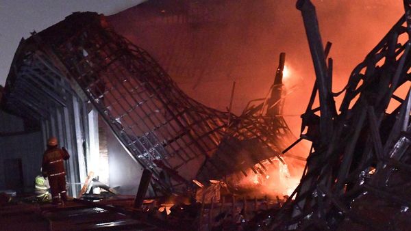 Potret Saat Kebakaran Hanguskan Museum Nasional