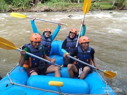Weekend Seru, Arung Jeram Dulu di Sungai Citarik