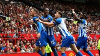 Pertama adalah Brighton dengan 21 gol (Reuters)