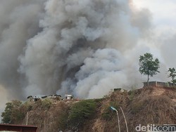 TPA Jatibarang Semarang Terbakar