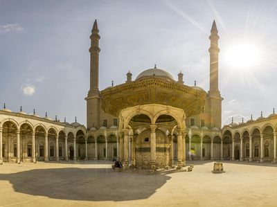 Masjid Lawas Ini Punya Menara Tertinggi Seantero Mesir