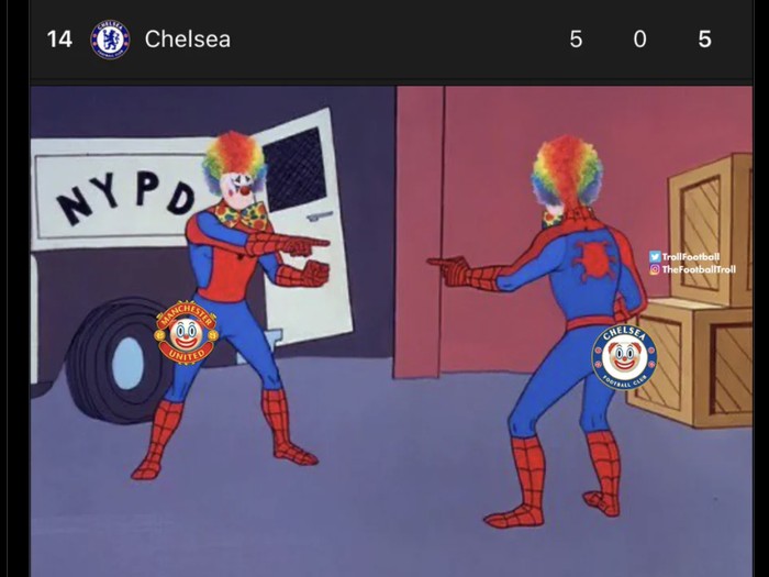 Meme MU-Chelsea