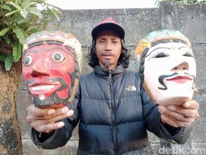 Ngalam Mbois: Nasai, Pegiat Seni yang Getol Lestarikan Topeng Malangan