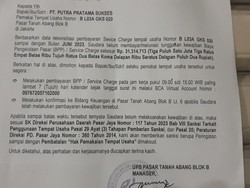 Miris... Tunggakan Iuran Pedagang Tanah Abang Ternyata Sebesar Ini