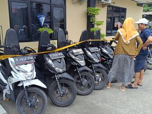 Polisi Buru Pelaku Lain Sindikat Pencurian 11 Motor di Bogor