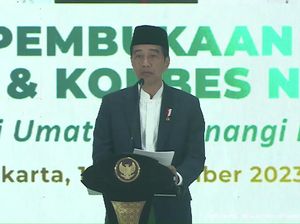 Jokowi: Kekuatan NU Luar Biasa Besar, Perlu Dikonsolidasi dengan Baik