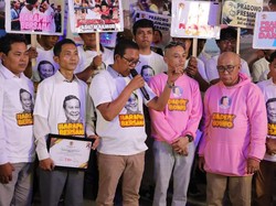 Relawan Perwira Deklarasi Dukung Prabowo di Pilpres 2024