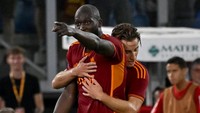 Romelu Lukaku lagi dipinjamkan Chelsea ke AS Roma. Lukaku mampu bikin dua gol dari tiga laga di bulan September (AFP)