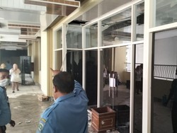 Ruang Fraksi di Gedung DPRD Banten Terbakar
