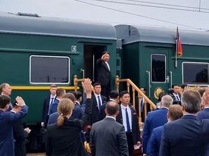 Kim Jong Un dalam Perjalanan Pulang usai Bertemu Putin di Rusia