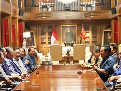 Airlangga, Zulhas, AHY hingga Yusril Tiba di Rumah Prabowo Bahas Cawapres