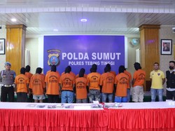 Polres Tebing Tinggi Ringkus 17 Pemakai dan Pengedar Narkoba