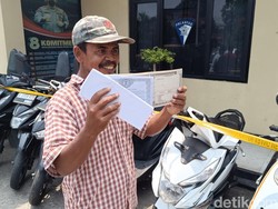Senangnya Warga Bogor, Motor Hilang 2 Hari Usai Dicuri Ditemukan Polisi