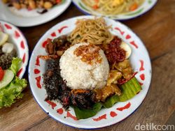 Warung Kondre: Mantap! Nasi Campur 5 Lauk di Restoran Andre Taulany