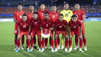 Timnas Indonesia U-24 memulai kiprah di Asian Games 2023 dengan menghadapi Kirgistan pada laga Grup F cabang sepakbola yang digelar di Zheijang Normal University East Stadium, China, Selasa (19/9/2023). Pasukan Indra Sjafri tampil dominan menguasai laga.