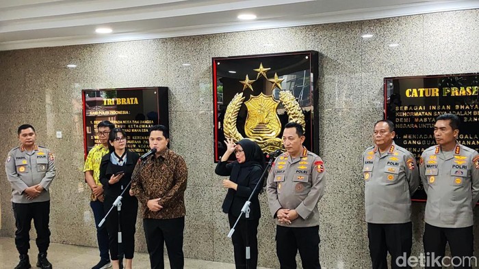 Erick Thohir, Kapolri