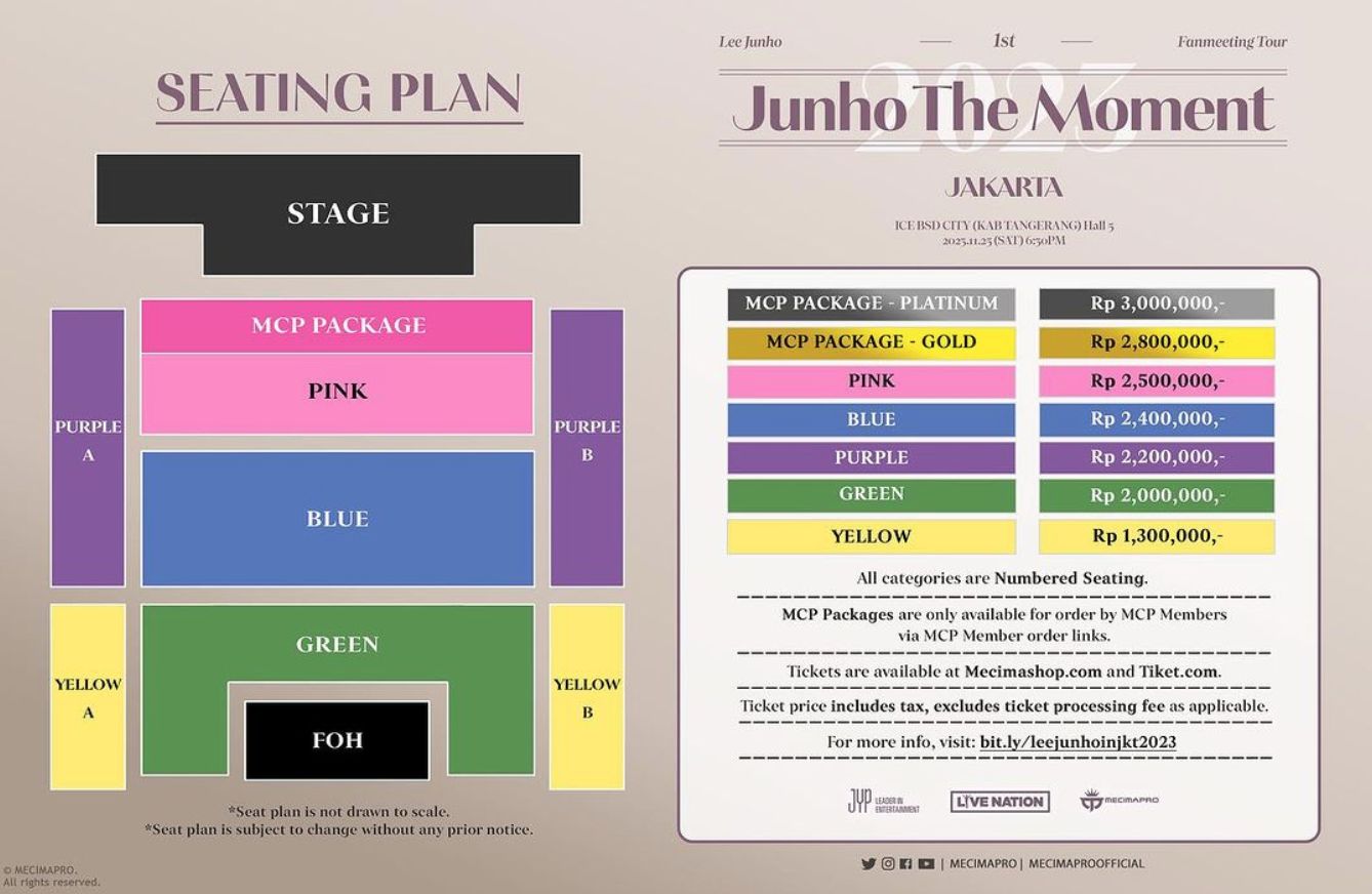 Fanmeeting Lee Junho 2PM di Indonesia