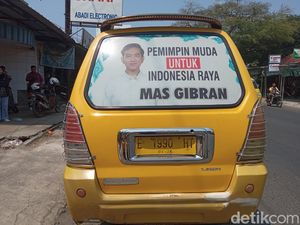 Suara Sopir Angkot Cirebon Dukung Gibran Jadi Cawapres