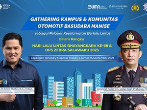 Polri-Erick Rangkul Komunitas Supaya Aman Jalan-jalannya