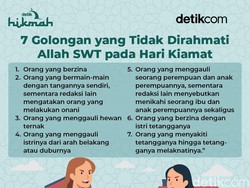 Infografis: 7 Golongan yang Tidak Dirahmati Allah SWT pada Hari Kiamat