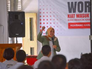 Potret Humbahas Gelar Workshop Kiat Masuk PTN dan Public Speaking