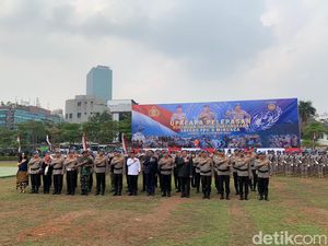 Kapolri Lepas Pasukan FPU 5 Minusca ke Afrika Tengah Jalani Misi Perdamaian Kapolri Lepas Pasukan FPU 5 Minusca ke Afrika Tengah Jalani Misi Perdamaian