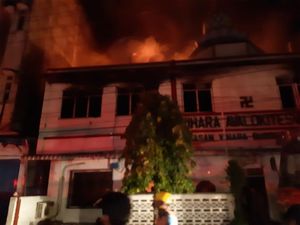 Vihara di Sibolga Terbakar, Polisi Selidiki Vihara di Sibolga Terbakar, Polisi Selidiki