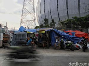 Pemprov DKI Minta Lurah Bantu Penertiban Tenda Warga Kampung Bayam Dekat JIS