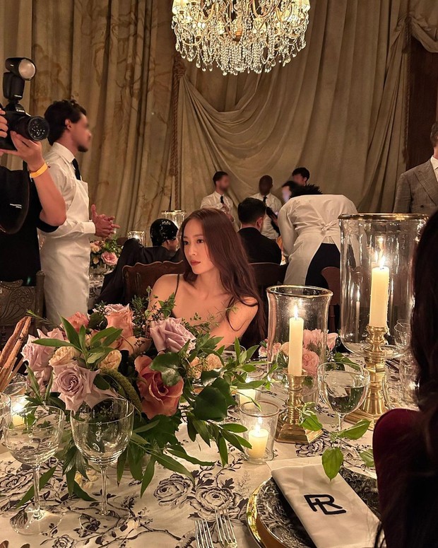 Krystal Jung Ralph Lauren Spring 2024 New York Fashion Week