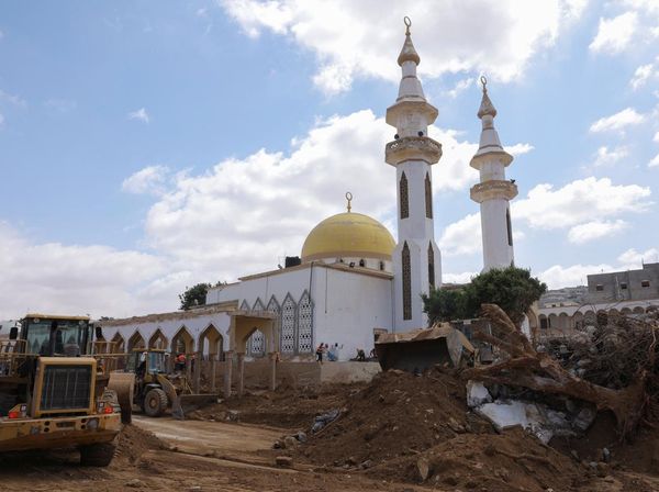 Masjid Al Sahaba Derna Tetap Kokoh Usai Banjir Bandang Libya