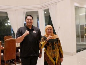 Gelora Bung Tomo Bakal Jadi Opening Pildun, Khofifah Temui Menpora