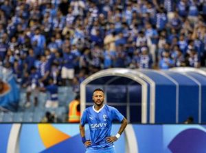 Debut Neymar di Liga Champions Asia: Kasar ke Lawan, Al Hilal Imbang