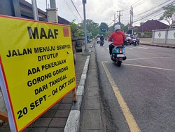 Pengumuman! Jalan Dalung-Sempidi Ditutup 15 Hari